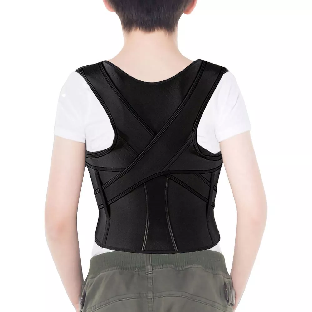 ປັບການປັບທ່າທາງ lumbar Back Brace