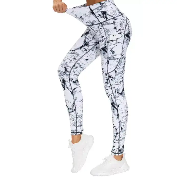 Leggings Yoga ແອວສູງ