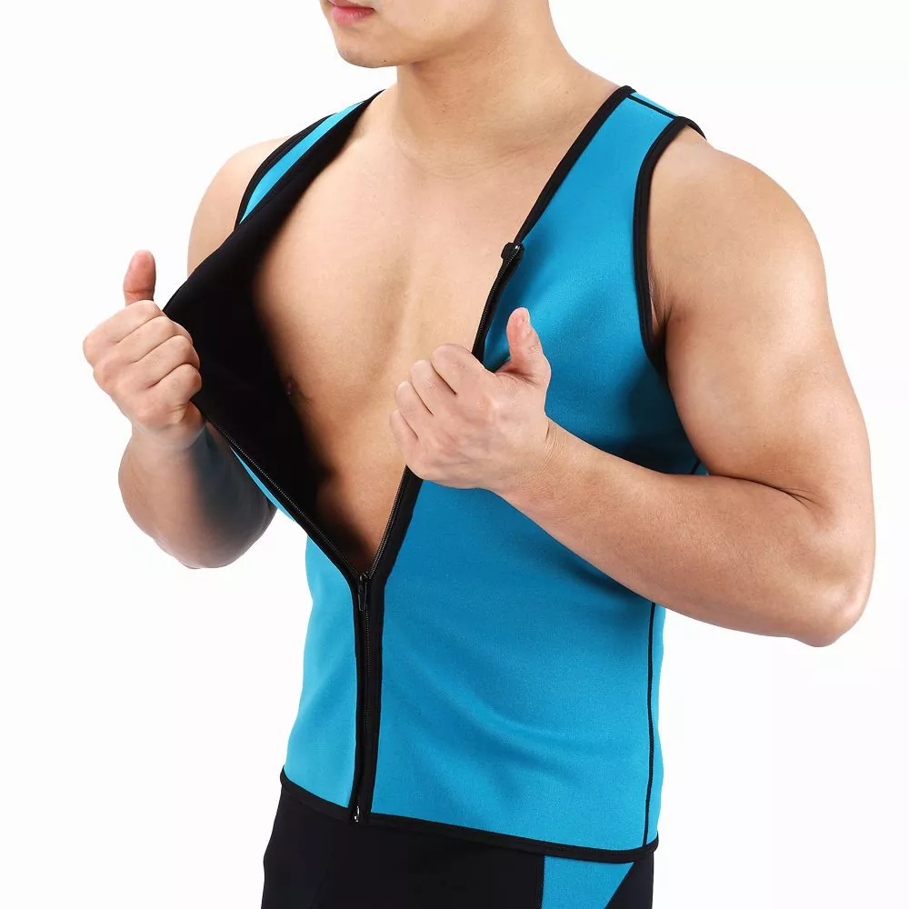 Sauna Sweat Waist Trainer Vest ສໍາລັບຜູ້ຊາຍ